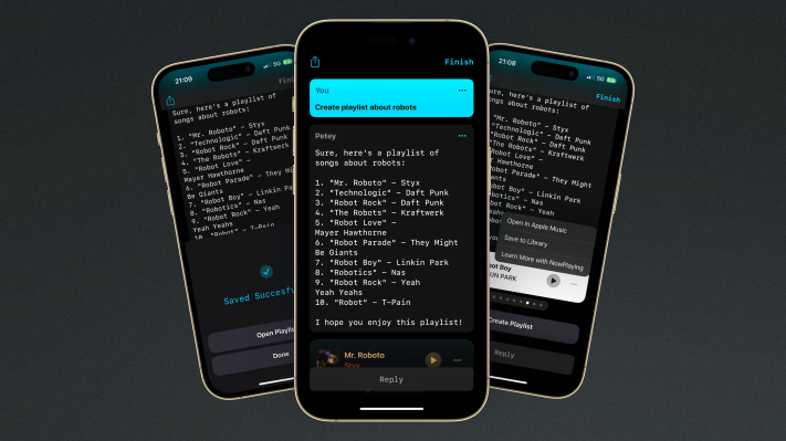 AI app Petey uses ChatGPT to make Apple Music playlists for you